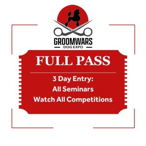 Groomwars Dog Expo - Full pass