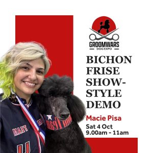Groomwars Dog Expo - Bichon Frise Show-Style Demo