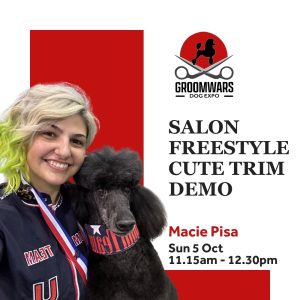 Groomwars Dog Expo - Salon Freestyle Cute Trim demo