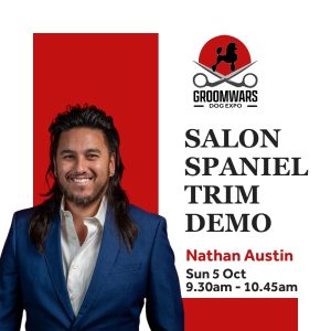 Groomwars Dog Expo - Salon Spaniel Trim Demo
